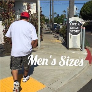 This section is all Men’s sizes.